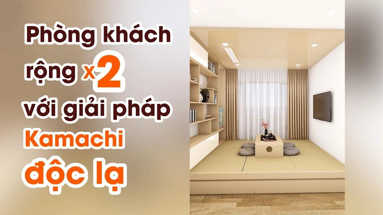 NHÀ "RỘNG GẤP ĐÔI" NHỜ GIẢI PHÁP PHÒNG KHÁCH ĐỘC LẠ