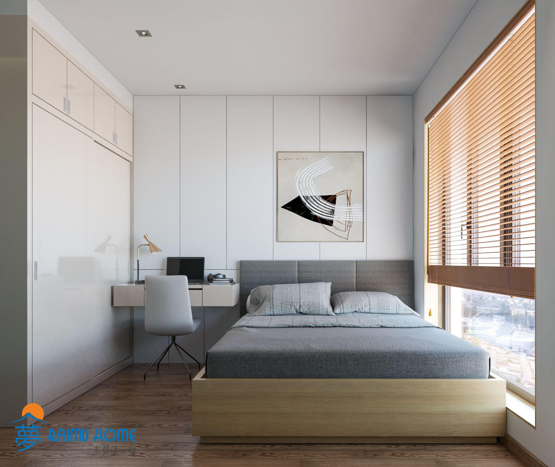 Decor phòng ngủ tối giản kiểu Nhật mang lại không gian nghỉ ngơi lý tưởng