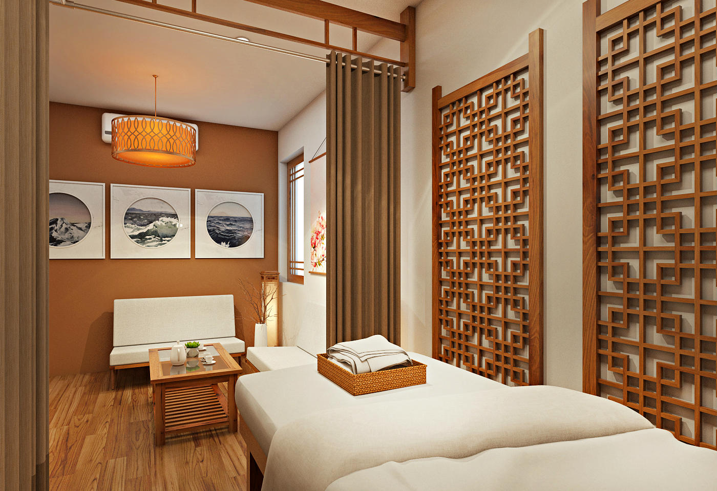 Thiết kế nội thất spa kiểu Nhật được ưa chuộng hiện nay