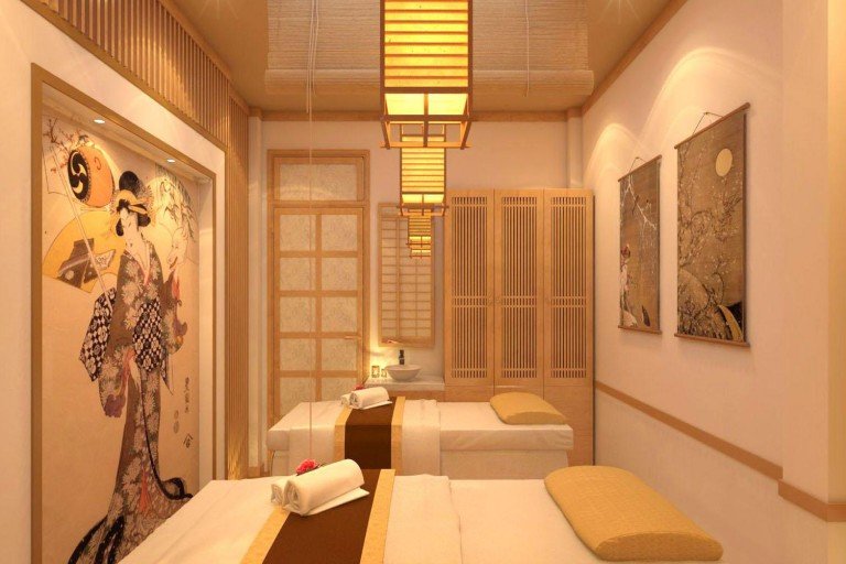 Thiết kế nội thất spa kiểu Nhật được ưa chuộng hiện nay