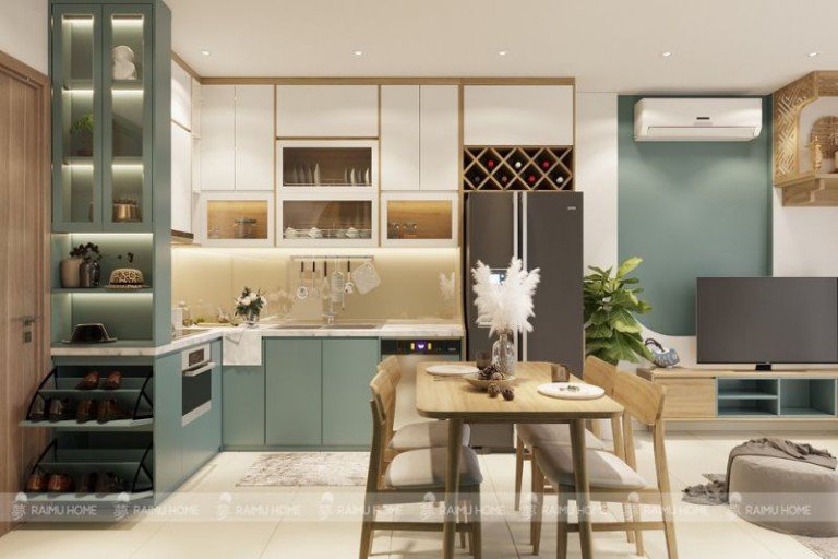 Mẫu nội thất nhà bếp đẹp thịnh hành MỚI NHẤT 2023
