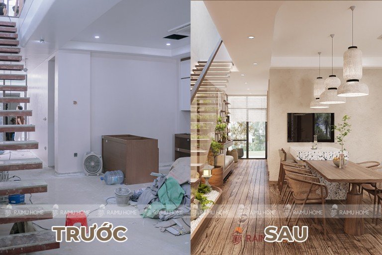 KIẾN TRÚC SƯ RAIMU HOME CHẠY KHẢO SÁT THI CÔNG NÁ THỞ TẠI HẢI PHÒNG